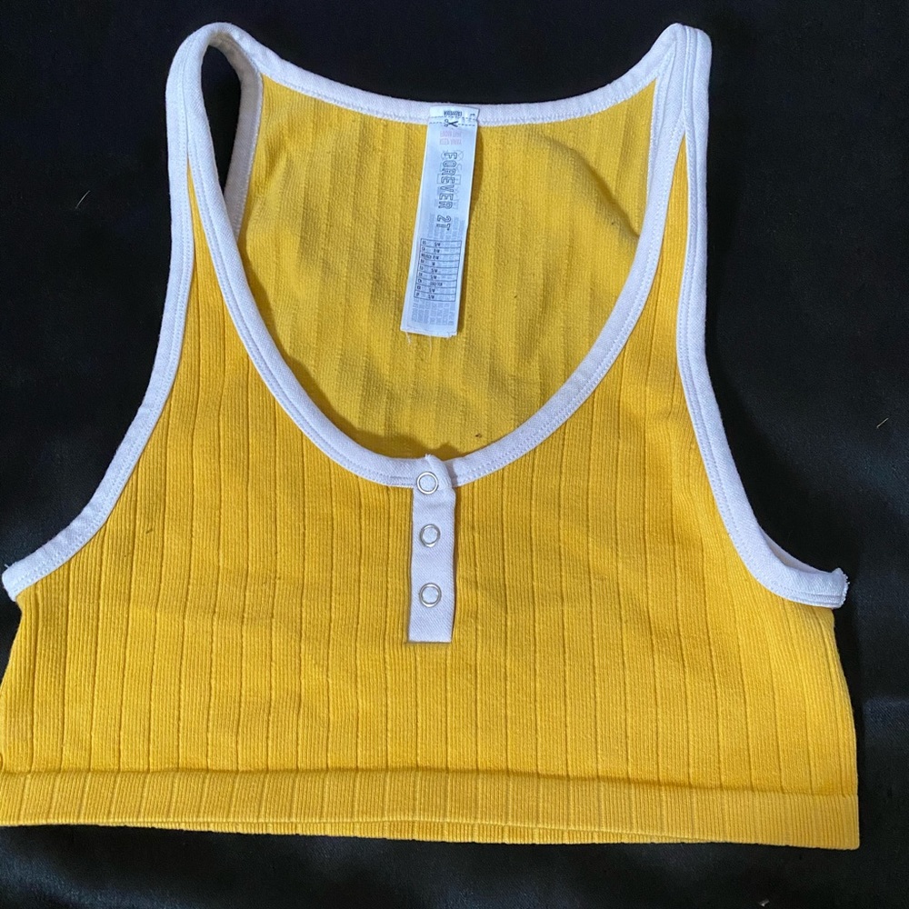 Seamed Ribbed Bralette